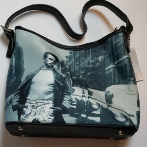 James dean collectable hand bag purse nwt